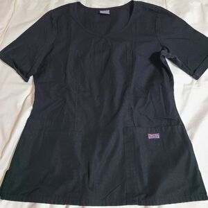 Black Short Sleeve Top